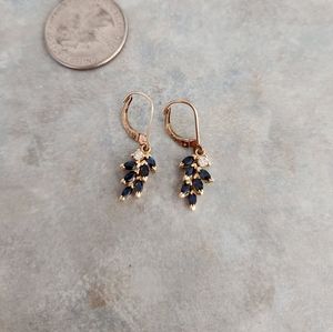 Sapphire and Diamond earrings